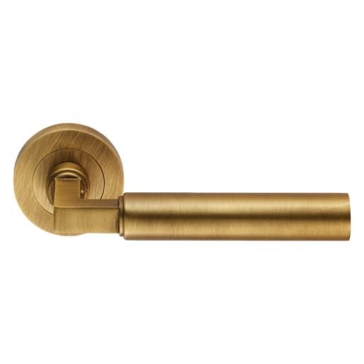 Carlisle Brass Amiata Lever on Rose Antique Brass