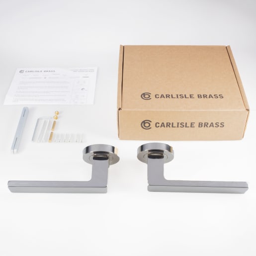 Carlisle Brass Amiata Lever on Rose Polished Nickel