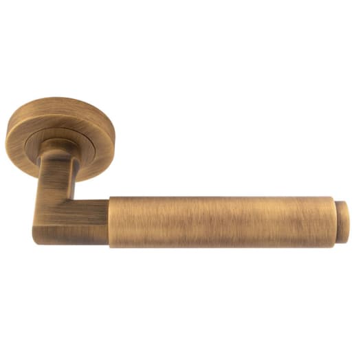 Carlisle Brass Masano Lever On Rose Antique Brass