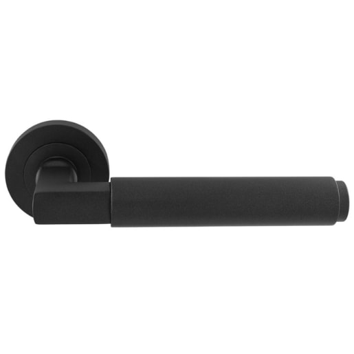 Carlisle Brass Masano Lever On Rose Matt Black