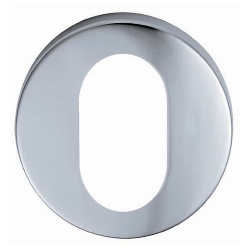 Eurospec Oval Profile Escutcheon 52mm Satin Stainless Steel