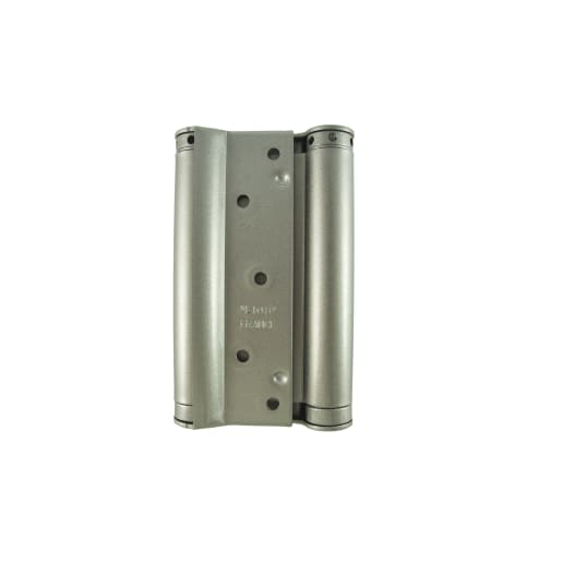 Groom Liobex Double Action Spring Hinges 175mm H Silver