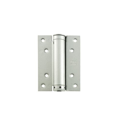 Groom Liobex Single Action Spring Hinges 100mm H Silver