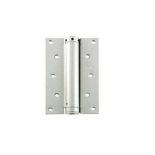 Groom Liobex Single Action Spring Hinges 150mm H Silver