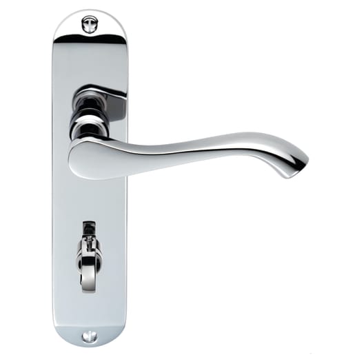 Carlisle Brass Andros Door Bathroom Lever Polished Chrome