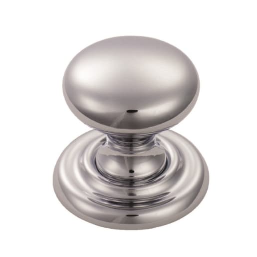 Carlisle Brass Victorian Knob 25mm Polished Chrome