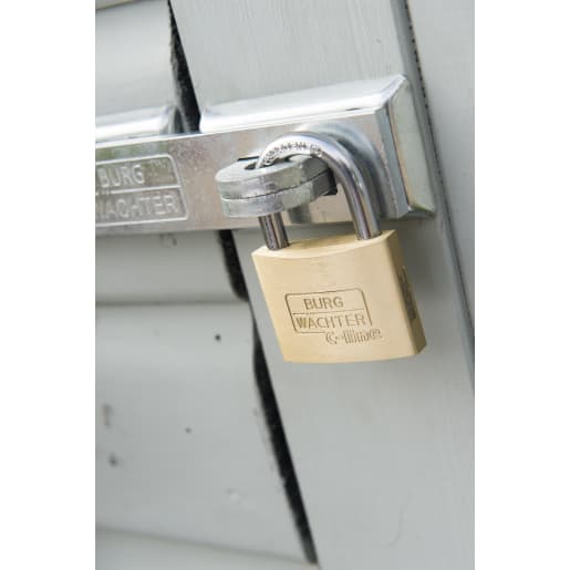 Burg-Wachter C-Line 222 50mm Brass Padlock