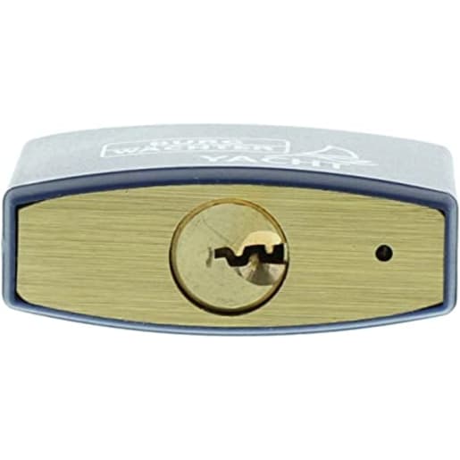 Burg-Wachter Yacht 460 Brass Rustproof 30mm Marine Padlock