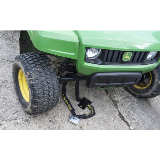 Burg-Wachter Quadra 555 80mm Steel Armoured Brass Shutter Padlock