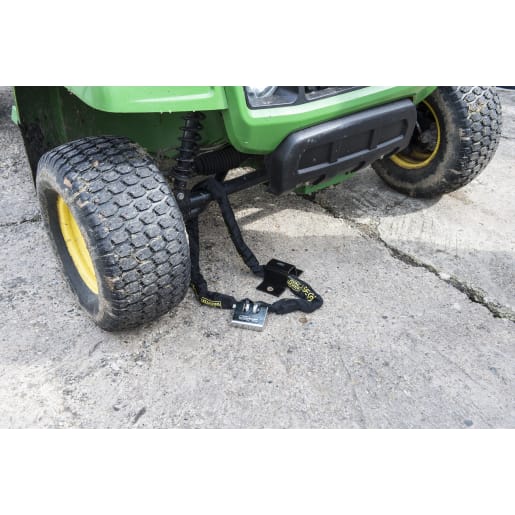 Burg-Wachter Quadra 555 90mm Steel Armoured Brass Shutter Padlock