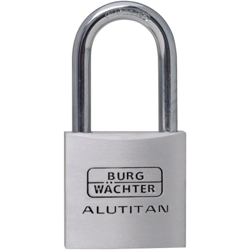 Burg Wachter Alutitan 770 40mm Long Shackle Padlock
