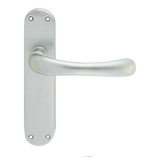 Manital Euroline Ibra Lever on Backplate Satin Chrome