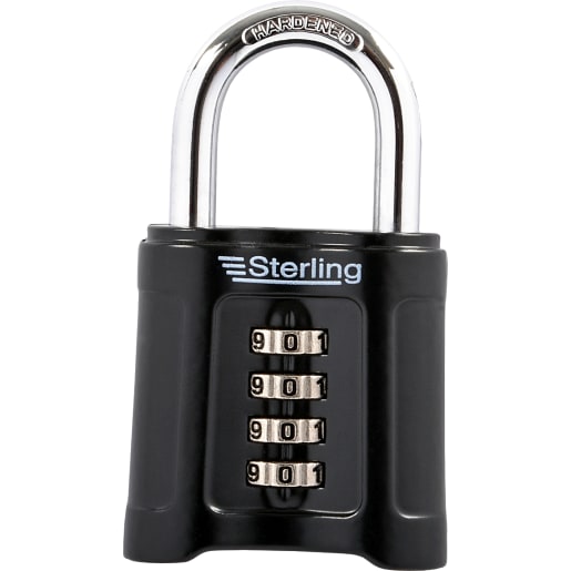 Heavy Duty Zinc Combination Standard Shackle Padlock