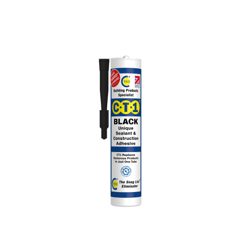 C-Tec CT1 TRIBRID® Multi Purpose Sealant & Adhesive Black 290ml
