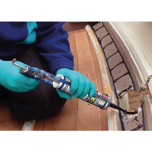 C-Tec CT1 TRIBRID® Multi Purpose Sealant & Adhesive Black 290ml