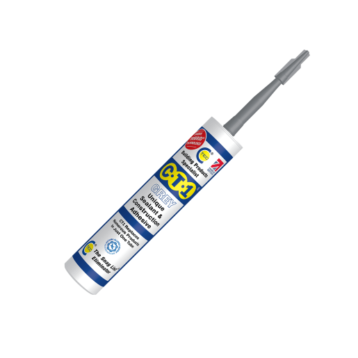 C-Tec CT1 TRIBRID® Multi Purpose Sealant & Adhesive Grey 290ml