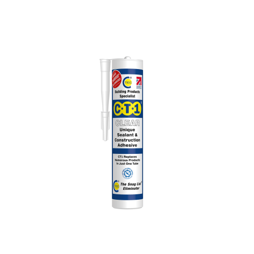 C-Tec CT1 TRIBRID® Multi Purpose Sealant & Adhesive Clear 290ml