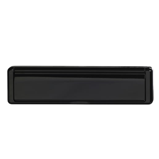ERA Nu Mail Door Letterplate Midrail 76mm (40-80) Black