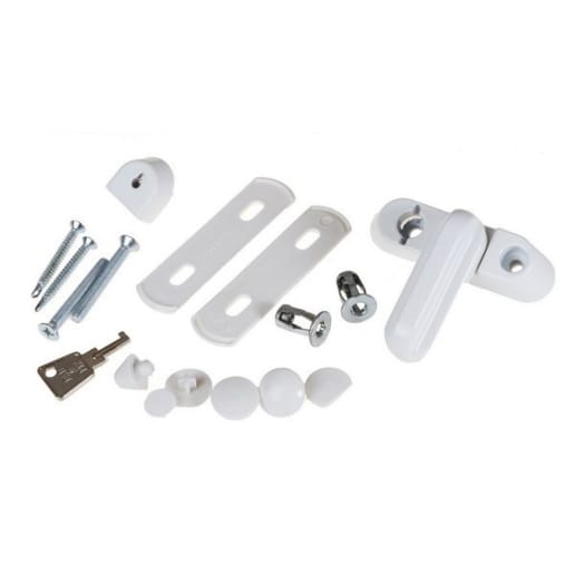 Fab & Fix Sash Jammer Kit White Finish