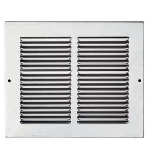Carlisle Brass Intumescent Air Transfer Grille 300mm x 150mm Silver (Single Grill)
