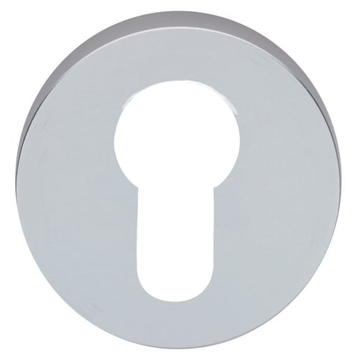 Eurospec Euro Profile Escutcheon 50mm Satin Anodised Aluminium