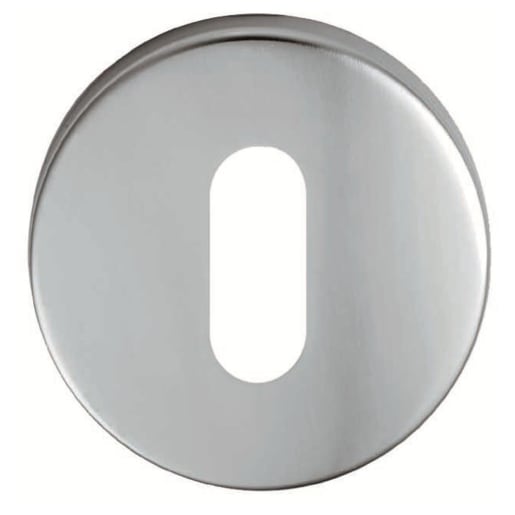 Eurospec Escutcheon Lock 52 x 8mm Satin Anodised Aluminium