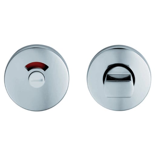 Eurospec Thumbturn and Release 8 x 52mm Polished Anodised Aluminium