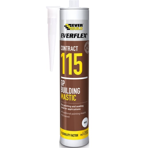 Everbuild General Purpose Silicone Sealant White 310ml