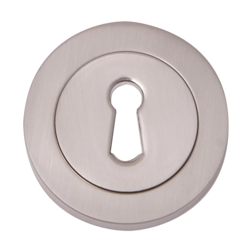 Fortessa Keyhole Escutcheon 8 x 51mm Satin Nickel Plated