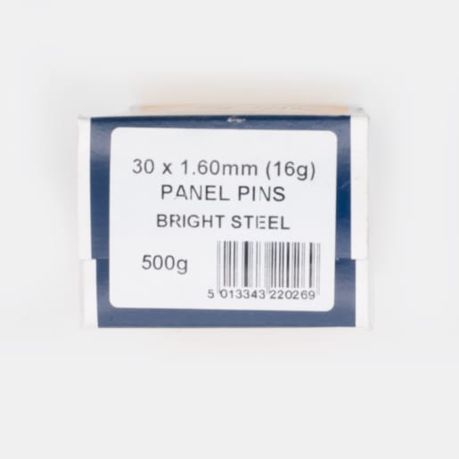 Challenge Bright Steel Panel Pin 30 x 1.6mm Uncoated