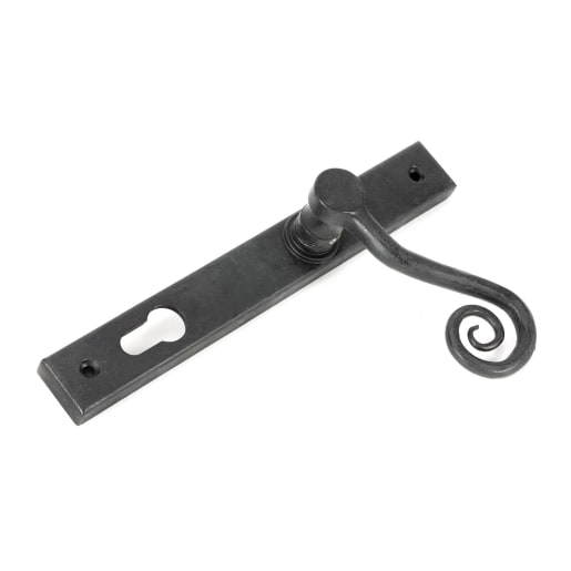 From The Anvil External Beeswax Monkeytail Slimline Lever Espag. Lock Set - LH