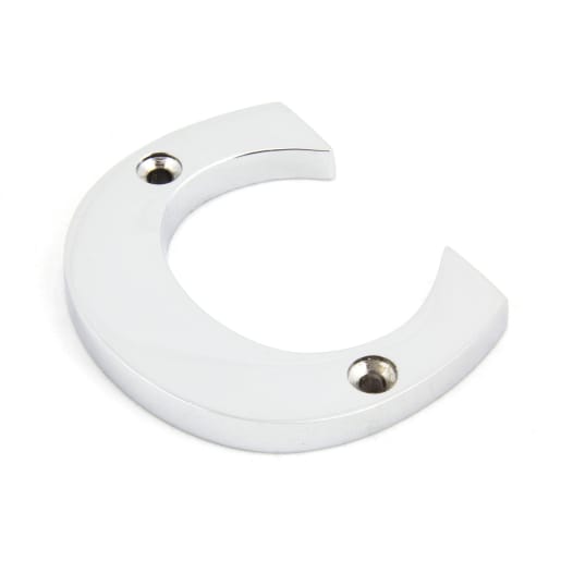 From The Anvil Polished Chrome Letter C
