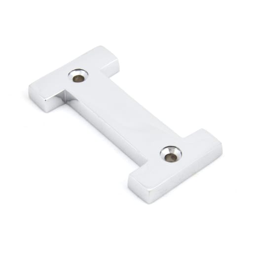 From The Anvil Polished Chrome Letter I