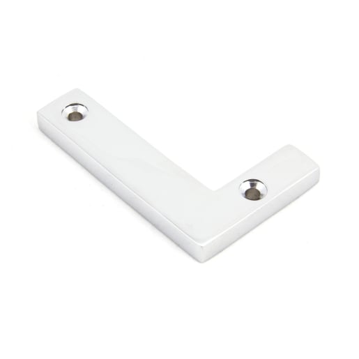 From The Anvil Polished Chrome Letter L