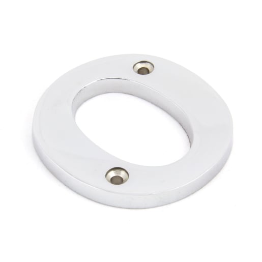 From The Anvil Polished Chrome Letter O