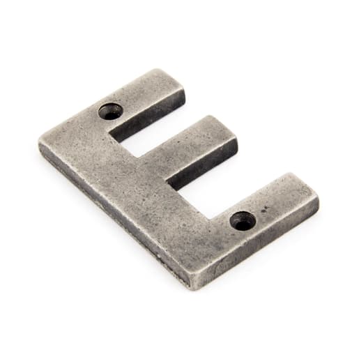 From The Anvil Antique Pewter Letter E