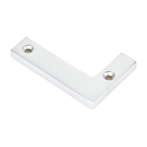 From The Anvil Satin Chrome Letter L