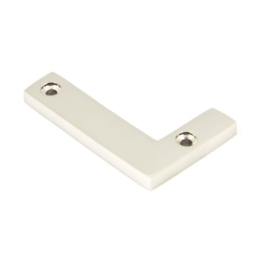 From The Anvil Polished Nickel Letter L