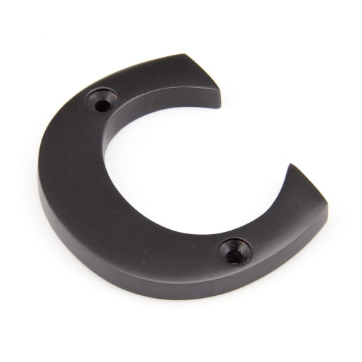From The Anvil Aged Bronze Letter C