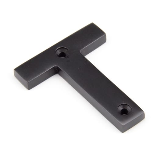 From The Anvil Aged Bronze Letter T