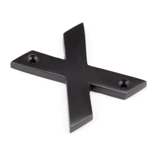 From The Anvil Aged Bronze Letter X