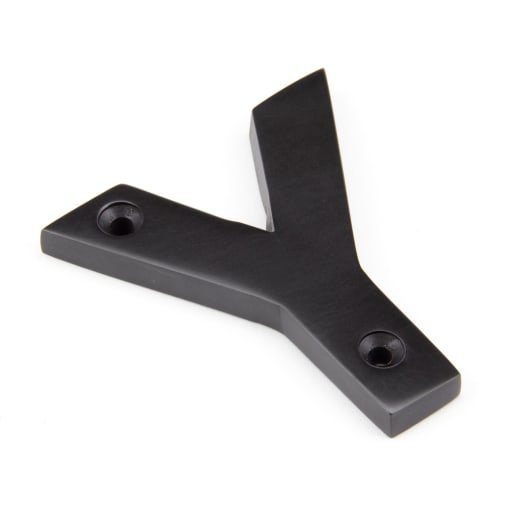 From The Anvil Aged Bronze Letter Y