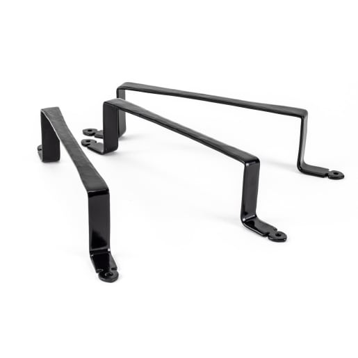 From The Anvil Black Oak Box Lock & Octagonal Knob Set