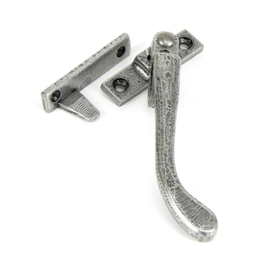 From The Anvil Pewter Night-Vent Locking Peardrop Fastener - RH