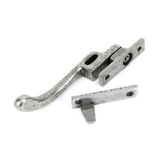 From The Anvil Pewter Night-Vent Locking Peardrop Fastener - RH