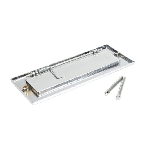 From The Anvil Polished Chrome Small Letter Plate