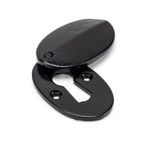 From The Anvil Black Oval Escutcheon & Cover