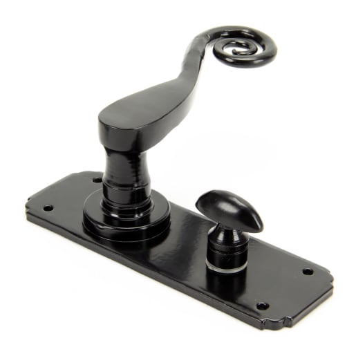 From The Anvil Black Monkeytail Lever Bathroom Set