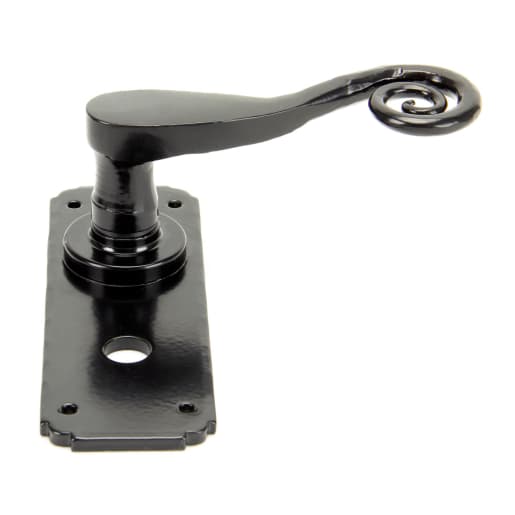 From The Anvil Black Monkeytail Lever Bathroom Set