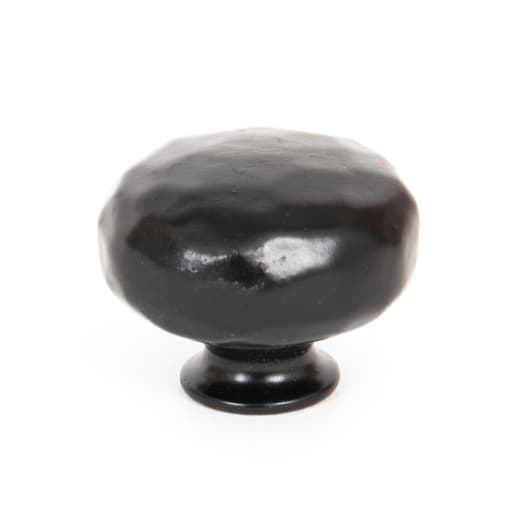 From The Anvil Black Elan Cabinet Knob - Large